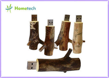 Novetly 2,0 ξύλινο USB δέντρων Drive προωθητικό 4GB 8GB 16GB 32GB λάμψης κλάδων
