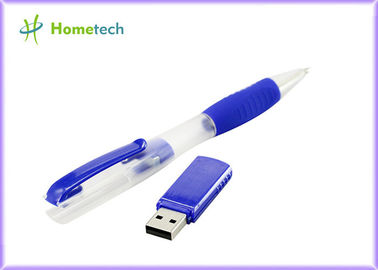 Η μπλε μάνδρα λάμψης μολυβιών USB το κλειδί 32G USB με τα παράθυρα XP, ΕΓΏ, 98, σύστημα 2000.Vsita