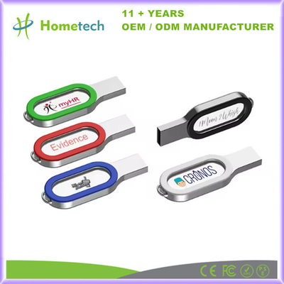 Καινοτόμο Slim Metal USB Flash Drive USB 3.0 64G με Προσαρμοσμένο Λογότυπο Αδιάβροχο