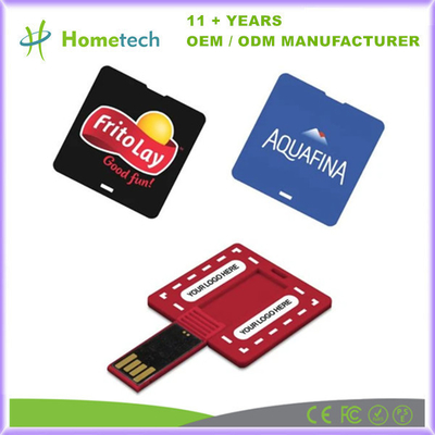 Προσαρμοσμένη πλατεία δημιουργική κάρτα USB Stick Flash κάρτα μνήμης 32GB 16GB 8GB 4GB 2GB USB Pen