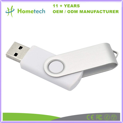 2.0/3.0 USB Flash Drive Pen Drive Memory Stick Thumb Stick Pen 16GB 32GB 64GB Λευκό