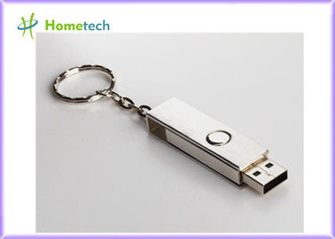 16GB/Drive αντίχειρων μετάλλων 8GB, κίνηση μανδρών ραβδιών μνήμης pendrive με το βασικό δαχτυλίδι
