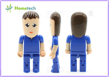Drive λάμψης Usb νοσοκόμων γιατρών, ιατρικό ραβδί Pendrive 32GB μνήμης ρομπότ κινούμενων σχεδίων