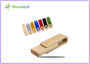 Το προωθητικό ξύλινο Drive 32GB, 2,0 λάμψης USB φυλλομετρεί τα ξύλινα ραβδιά μνήμης Usb μανδρών
