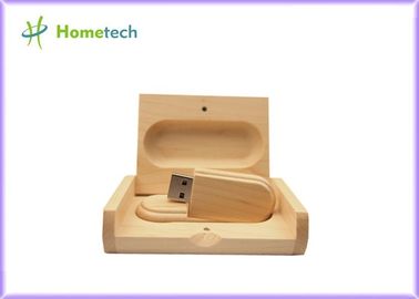 Ξύλινο USB ραβδιών Drive λάμψης ύφους, Drive 5 αντίχειρων λάμψης USB - 15MB/ταχύτητα ανάγνωσης του S