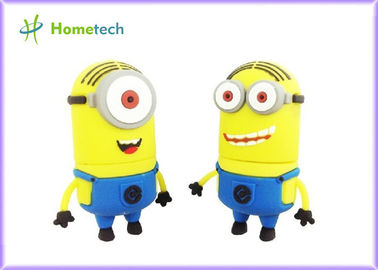 Drive λάμψης PVC 1GB 4GB Minions Pendrive USB/τρισδιάστατα κινούμενα σχέδια αξιοκαταφρόνητα εγώ δώρο παιχνιδιών USB