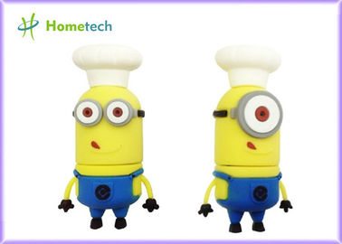 Προσαρμοσμένη USB μόδα USB κινούμενων σχεδίων Minion Drive λάμψης ΑΡΧΙΜΑΓΕΙΡΩΝ κινούμενα σχέδια 4GB