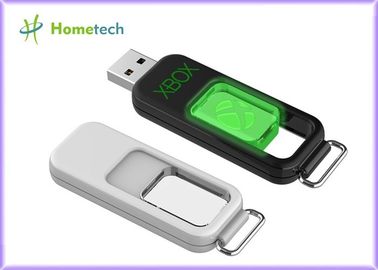 Πλαστικό USB μη ΚΑΠ Drive Toshiba λάμψης τύπων/ισχίο της Samsung με το ακρυλικό τρισδιάστατο λέιζερ μέσα