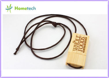 Μίνι ξύλινο USB Drive λάμψης Promo, Drive λάμψης λογότυπων USB εκτύπωσης λέιζερ 1GB/2GB USB