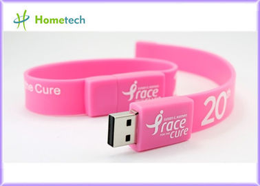 Drive λάμψης Wristband USB πυριτίου