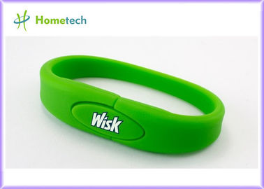 Drive λάμψης Wristband USB πυριτίου, Drive λάμψης μνήμης USB 2.0 Wristband USB