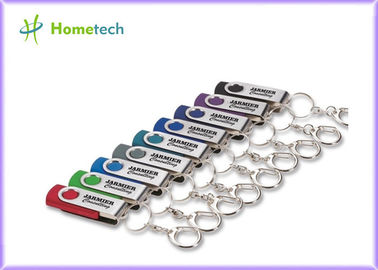 Η ζωηρόχρωμη συστροφή USB δώρων προώθησης κολλά το Drive λάμψης ραβδιών USB 2.0/στροφέας USB