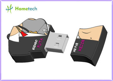 Ραβδί μνήμης Drive 4GB 8GB 16GB 32GB 64GB 128GB USB 2,0 λάμψης PVC USB συνήθειας