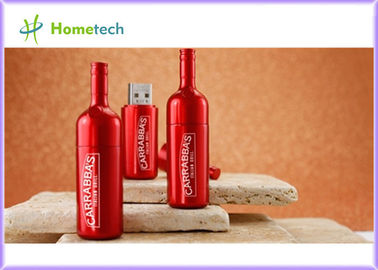 128MB - 32GB Drive 1.1/2.0 λάμψης ραβδιών USB Usb λάμψης Usb Drive μπουκαλιών κρασιού μετάλλων