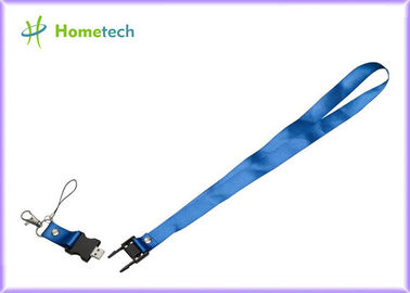 Συνήθεια Drive USB 3,0 λάμψης κορδονιών USB Plasitc + πολυεστέρα που τυπώνεται