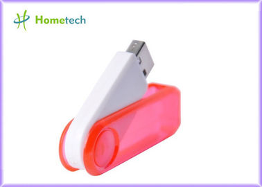 Διαφανή πλαστικά ραβδιά συστροφής USB, 2GB Drive λάμψης μικροϋπολογιστών USB