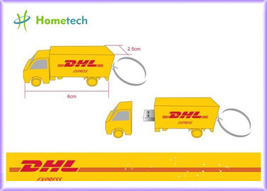 Το φορτηγό DHL κινούμενων σχεδίων προσάρμοσε το Drive λάμψης USB με τη μνήμη υψηλής ταχύτητας USB 4GB/8GB