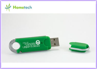 ΠΡΑΣΙΝΟ προωθητικό πλαστικό Drive λάμψης USB, μαζικά 2gb Drive λάμψης USB