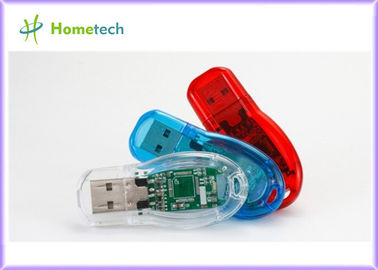 Ζωηρόχρωμες προωθητικές κινήσεις λάμψης usb, Drive 2.0 μεγάλης μνήμης πλαστικό usb