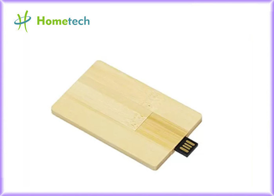 Ξύλινο Drive λάμψης καρτών USB μπαμπού 8-16MB/S 32GB