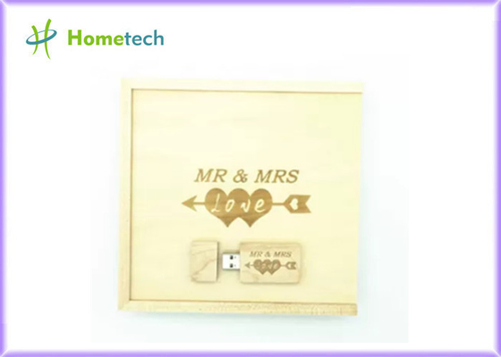 Ξύλινο 32GB 64GB MLC Drive λάμψης τσιπ USB φωτογραφίας
