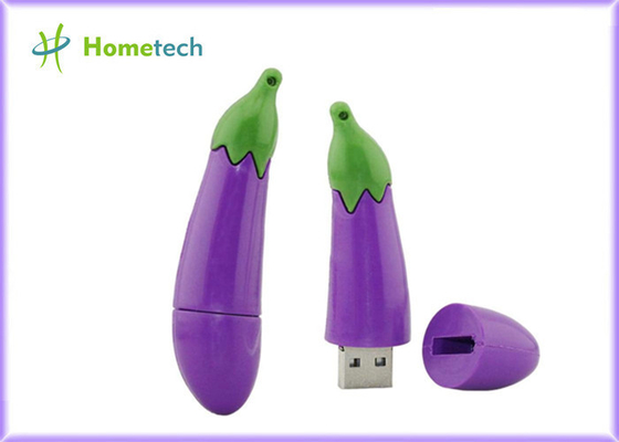 Πορφυρό Drive 16G αντίχειρων μελιτζάνας USB για τη μελέτη/την προσωπική καθημερινή χρήση