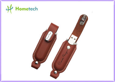 Φορητό δημιουργικό ραβδί δέρματος USB/μαύρος δίσκος μνήμης δέρματος USB